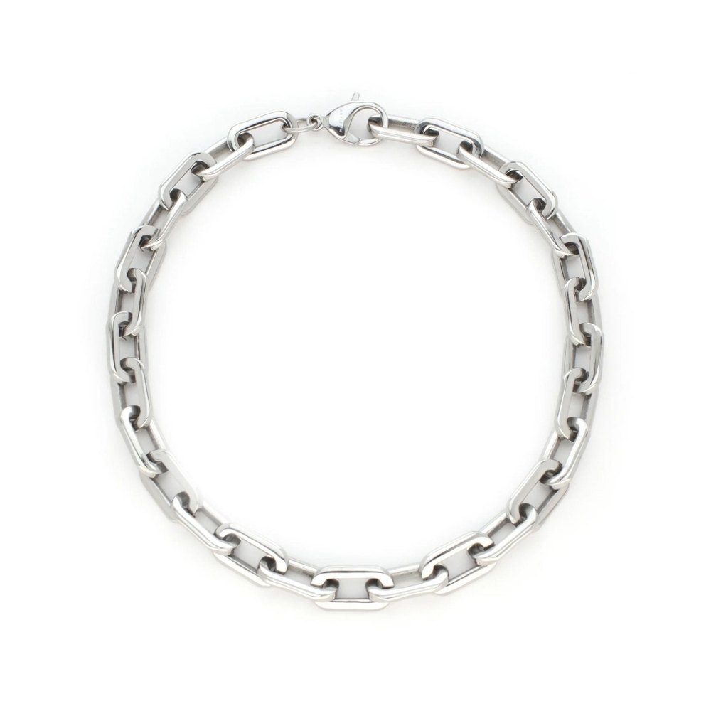 Artizan Joyeria Puerto Chain Necklace in Silver
